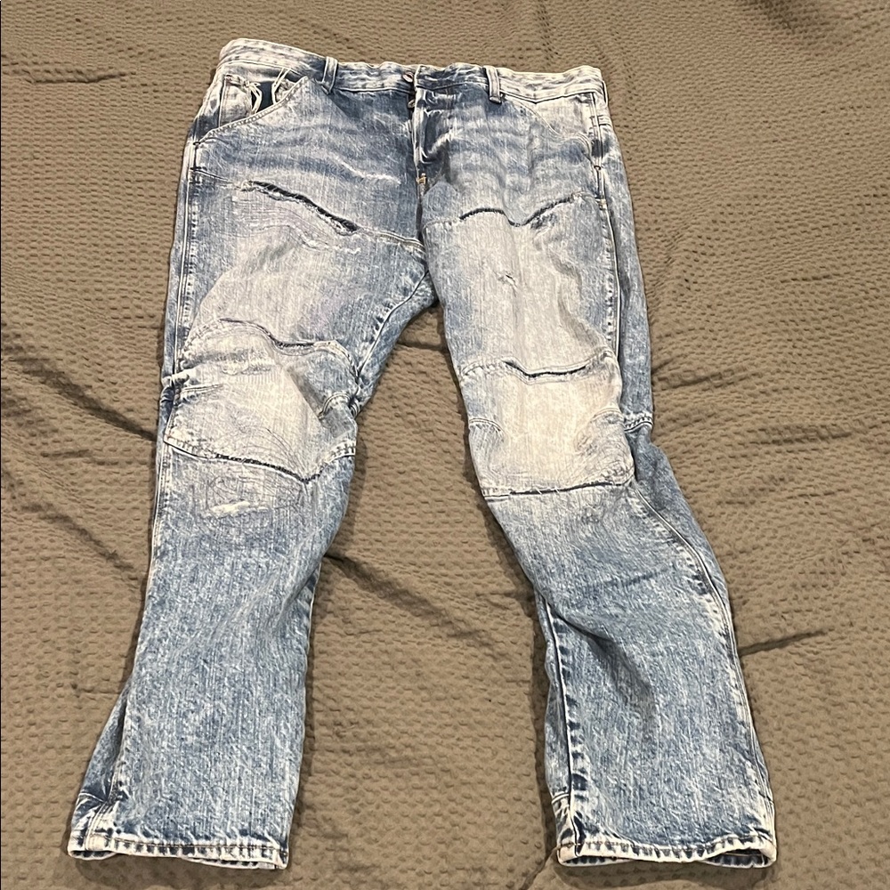G Star Raw Mens Jeans 3D Tapered 34x32